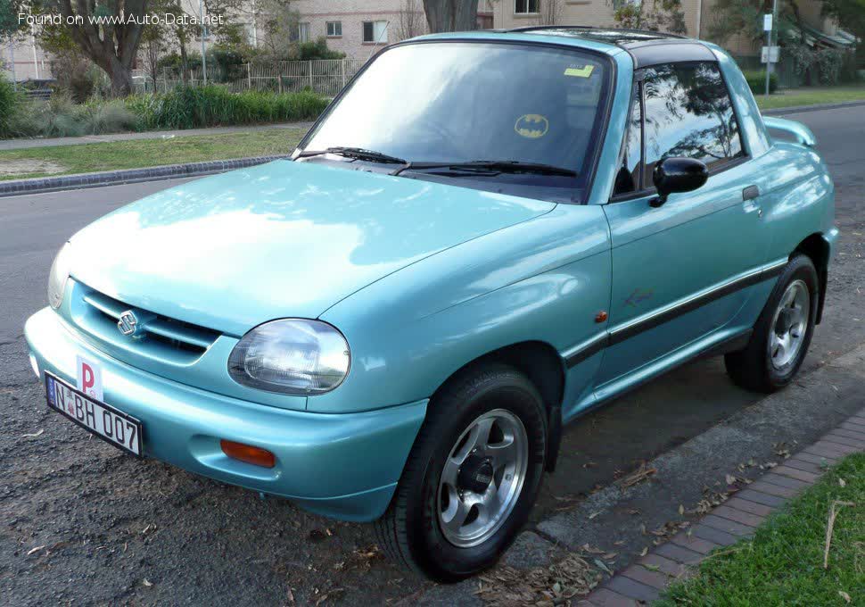 Full specifications and technical details 1995 Suzuki X-90 (EL) 1.6 i 16V (97 Hp) 4x4 Automatic