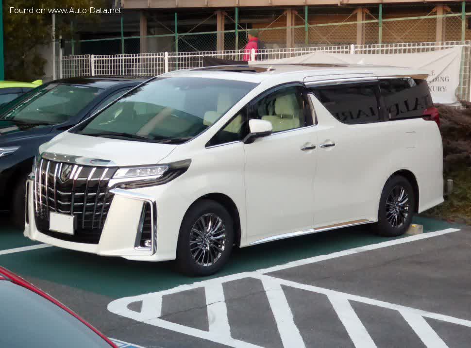 Full specifications and technical details 2018 Toyota Alphard III (facelift 2018) 3.5 V6 (300 Hp) AWD Automatic