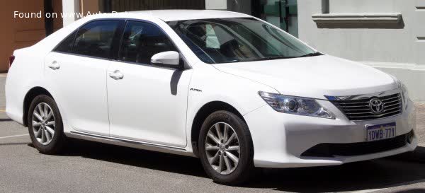 Spécifications complètes et détails techniques 2012 Toyota Aurion II (XV50) 3.5 V6 (272 Hp) Automatic