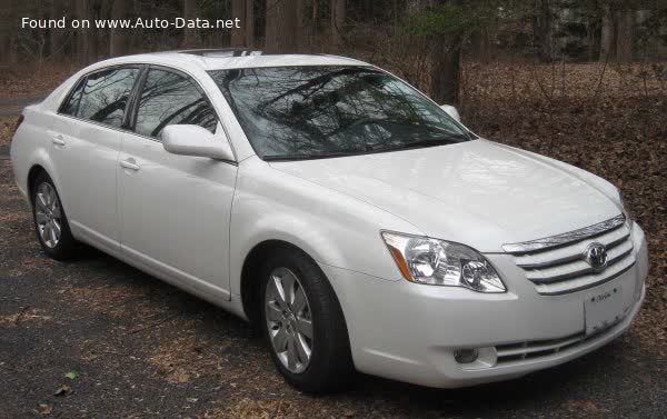 Spécifications complètes et détails techniques 2004 Toyota Avalon III 3.5 V6 (280 Hp) ECT-i