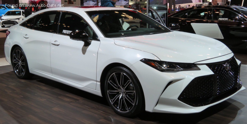 Full specifications and technical details 2018 Toyota Avalon V (XX50) 3.5 V6 (301 Hp) Automatic