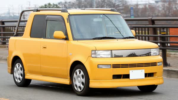 Full specifications and technical details 2000 Toyota bB Open Deck 1.3 i 16V (88 Hp)