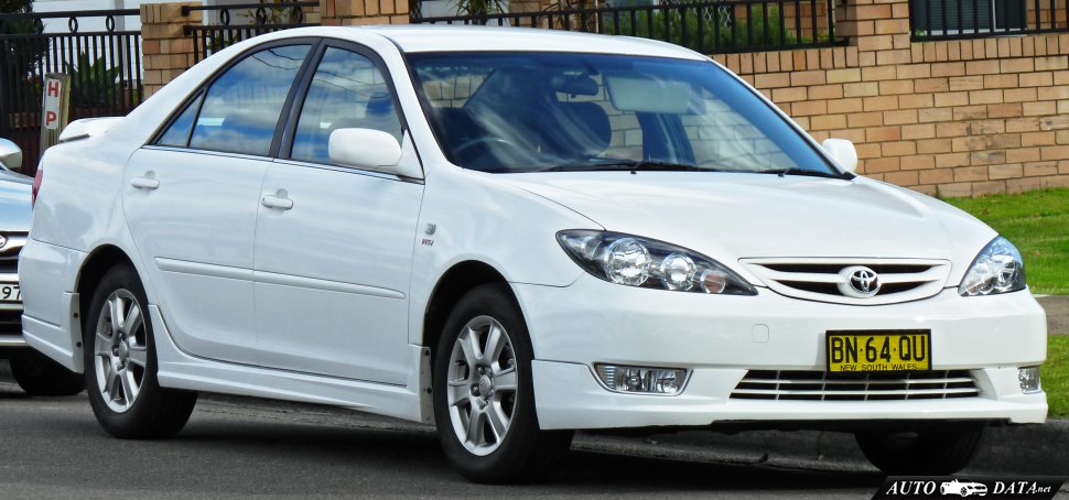 المواصفات والتفاصيل التقنية الكاملة 2005 Toyota Camry V (XV30, facelift 2005) 3.3 V6 (225 Hp) Automatic