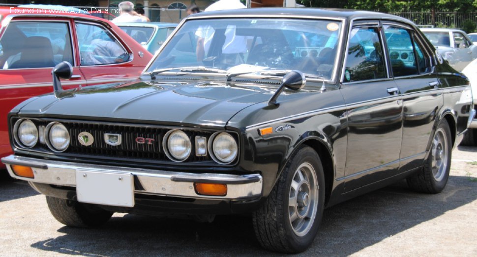 Full specifications and technical details 1976 Toyota Carina (TA1) 1.6 (75 Hp)