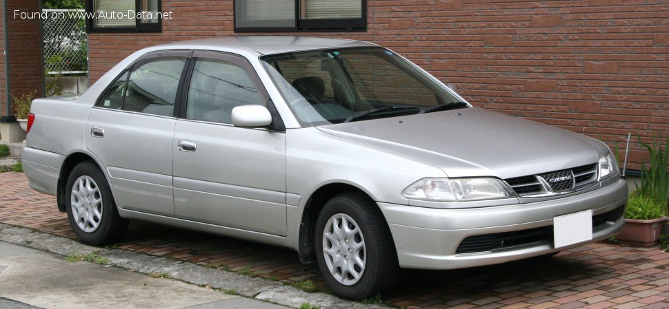 المواصفات والتفاصيل التقنية الكاملة 1996 Toyota Carina (T21) 1.5i (100 Hp) Automatic