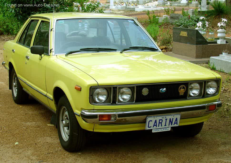 Vollständige Spezifikationen und technische Details 1982 Toyota Carina (TA4L,TA6L) 1.8 (78 Hp)