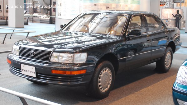 Full specifications and technical details 1989 Toyota Celsior I 4.0 V8 (260 Hp)