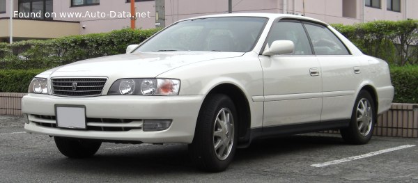 المواصفات والتفاصيل التقنية الكاملة 1996 Toyota Chaser (ZX 100) 2.5i 24V Twin-turbo (280 Hp) Automatic