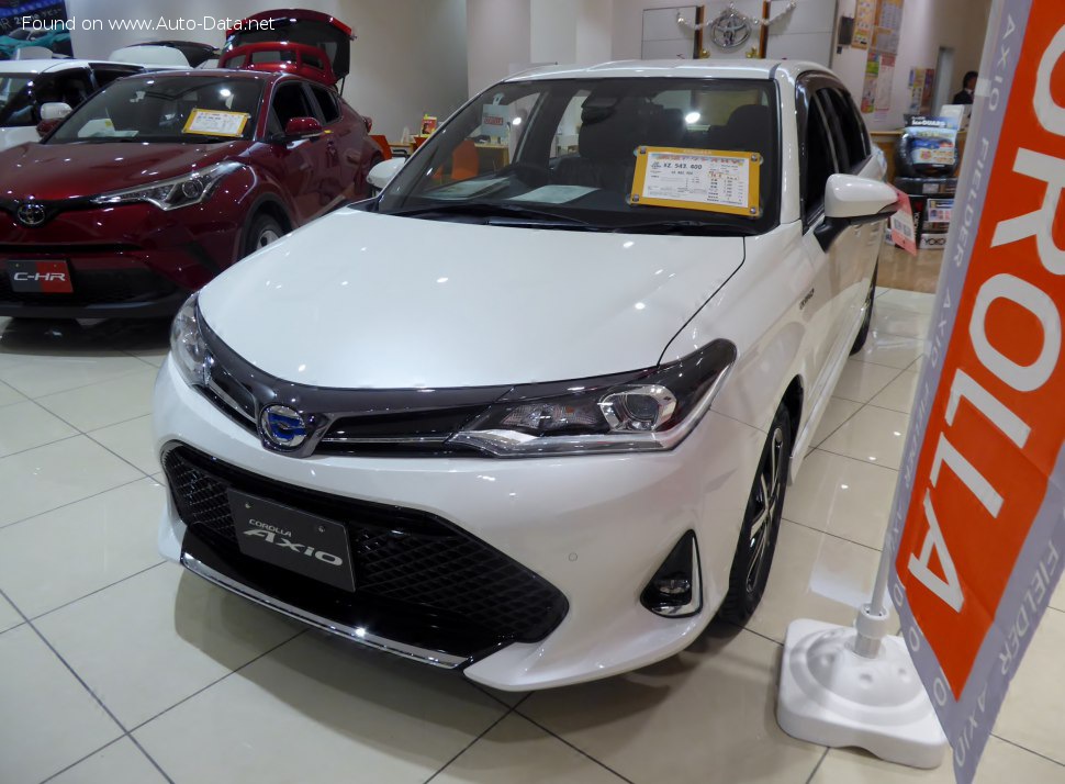 المواصفات والتفاصيل التقنية الكاملة 2017 Toyota Corolla Axio XI (facelift 2017) 1.3 (95 Hp)