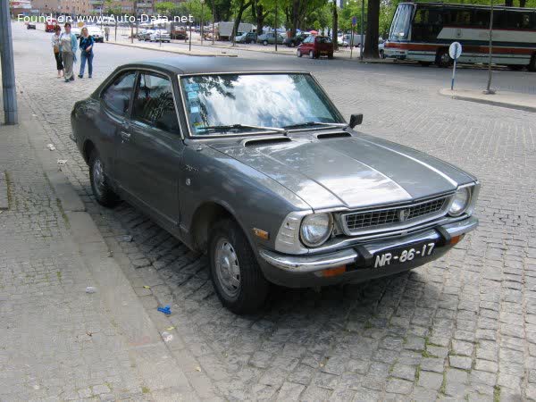 Spécifications complètes et détails techniques 1970 Toyota Corolla II Coupe (E20) SL 1200 (77 Hp)