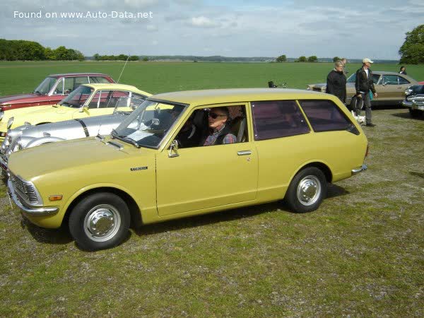 Full specifications and technical details 1970 Toyota Corolla II Van (E20) 1200 (68 Hp)