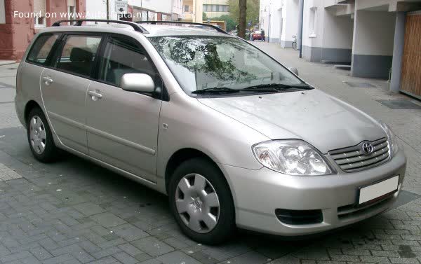 Spécifications complètes et détails techniques 2001 Toyota Corolla Wagon IX (E120, E130) 1.6i 16V (110 Hp) Automatic