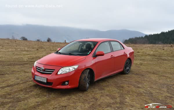Vollständige Spezifikationen und technische Details 2006 Toyota Corolla X (E140, E150) 1.6 i 16V VVT-i (124 Hp)