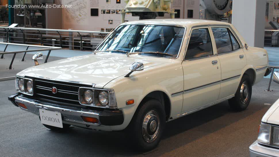 Full specifications and technical details 1976 Toyota Corona (RX,RT) 2.0 (RT104) (88 Hp)