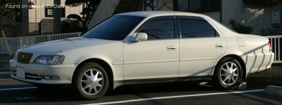 Full specifications and technical details 1996 Toyota Cresta (GX100) 2.5 i V6 24V (200 Hp)