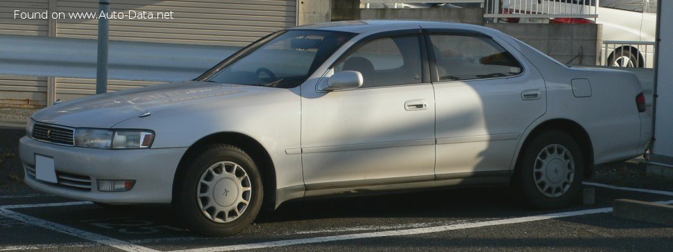 المواصفات والتفاصيل التقنية الكاملة 1992 Toyota Cresta (GX90) 1.8 i 16V SC (120 Hp)