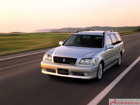 Vollständige Spezifikationen und technische Details 2001 Toyota Crown Estate (S170, facelift 2001) 2.5 Four 24V (196 Hp) 4WD Automatic