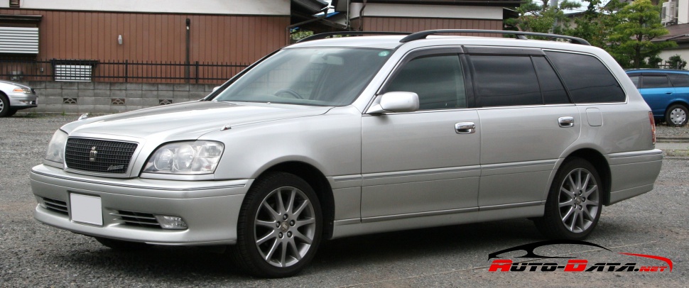 المواصفات والتفاصيل التقنية الكاملة 1999 Toyota Crown XI Wagon (S170) 2.0i (156 Hp) Automatic