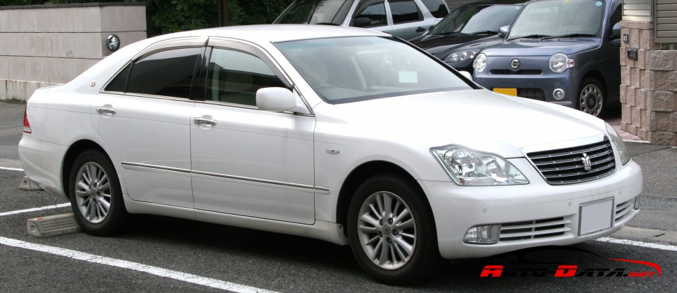 Full specifications and technical details 2003 Toyota Crown XII Royal (S180) 2.5 V6 24V (215 Hp) Automatic