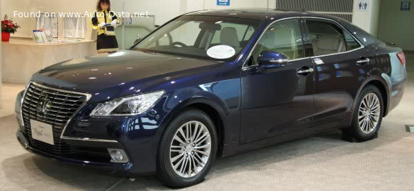 Full specifications and technical details 2016 Toyota Crown XIV Royal (S210, facelift 2016) 2.5 V6 24V (203 Hp) ECT