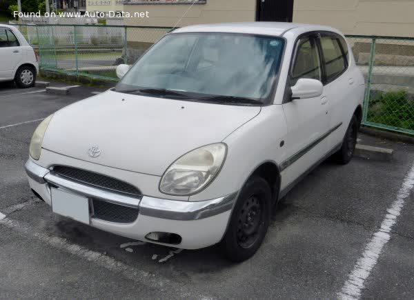 المواصفات والتفاصيل التقنية الكاملة 1998 Toyota Duet (M10) 1.0 i 12V (60 Hp)