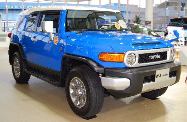 Full specifications and technical details 2006 Toyota FJ Cruiser 4.0 V6 (239 Hp) 4WD Automatic