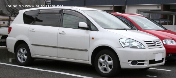 المواصفات والتفاصيل التقنية الكاملة 2001 Toyota Ipsum (CM2) 2.4 i 16V (160 Hp)