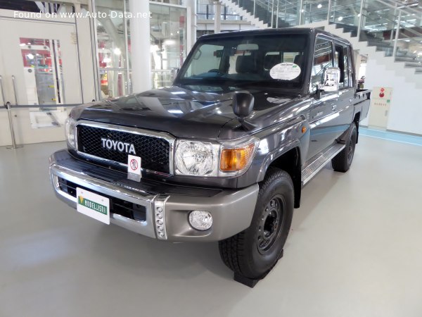 Full specifications and technical details 2012 Toyota Land Cruiser (J79) 4.5 D-4D V8 (205 Hp) 4WD