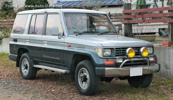 Full specifications and technical details 1990 Toyota Land Cruiser Prado (J70) 2.4 DT (97 Hp) 4WD