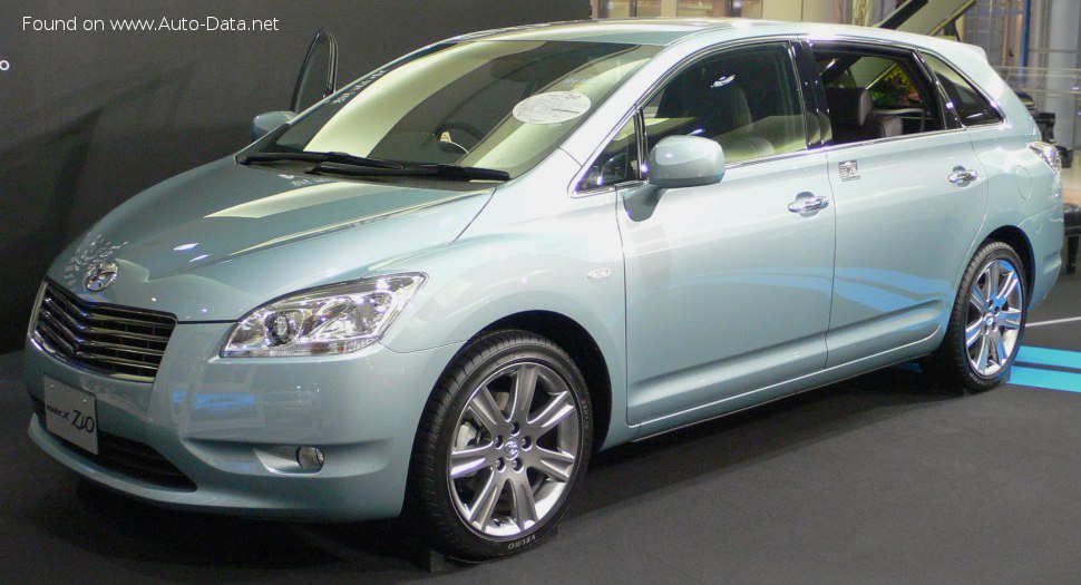 المواصفات والتفاصيل التقنية الكاملة 2007 Toyota Mark X Zio 3.5 (280 Hp)