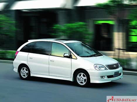 Full specifications and technical details 2001 Toyota Nadia (SXN10) 2.0 i 16V D-4 (152 Hp)