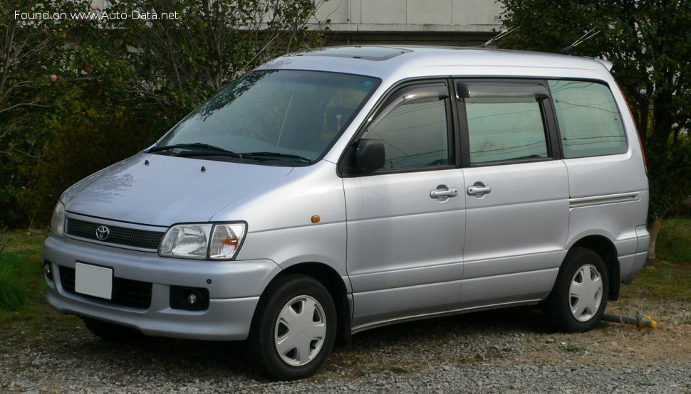 المواصفات والتفاصيل التقنية الكاملة 2001 Toyota Noah 2.0 i (156 Hp)