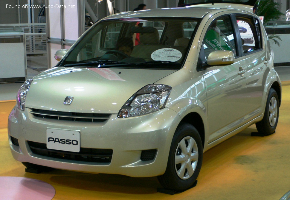 المواصفات والتفاصيل التقنية الكاملة 2004 Toyota Passo 1.3i (88 Hp) Automatic