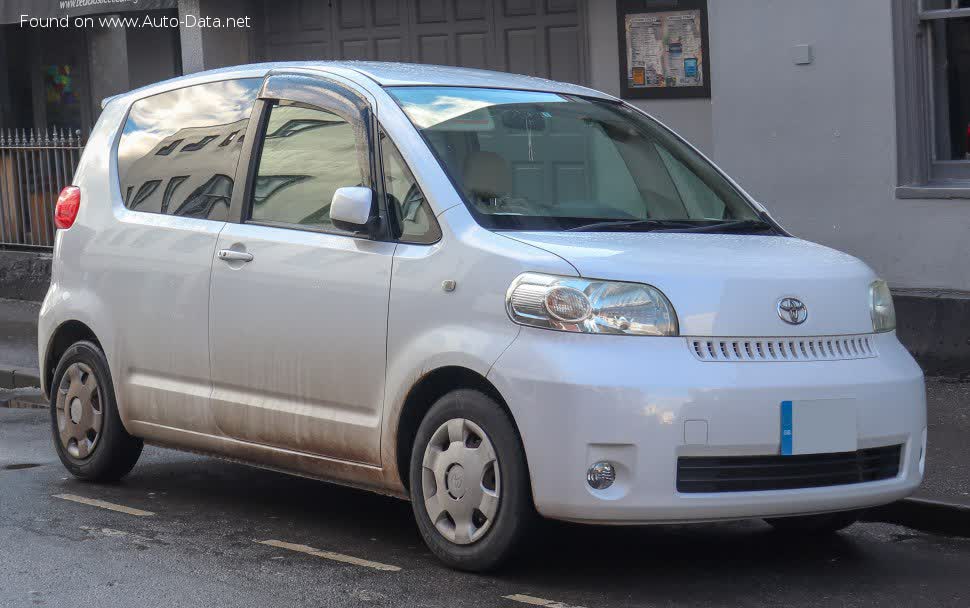Vollständige Spezifikationen und technische Details 2004 Toyota Porte I 1.3i (88 Hp)