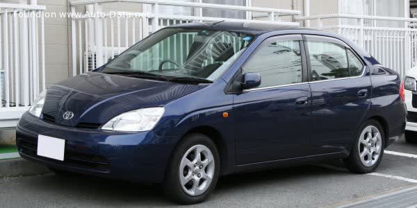 Full specifications and technical details 2000 Toyota Prius I (NHW11) 1.5 VVT-i (101 Hp) Hybrid e-CVT