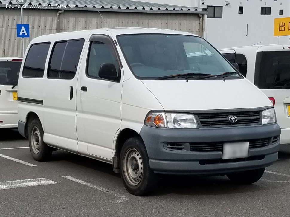 المواصفات والتفاصيل التقنية الكاملة 1999 Toyota Regius 3.0 D (140 Hp)