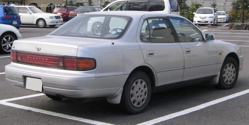 Vollständige Spezifikationen und technische Details 1991 Toyota Scepter (V10) 3.0 i V6 24V (200 Hp)