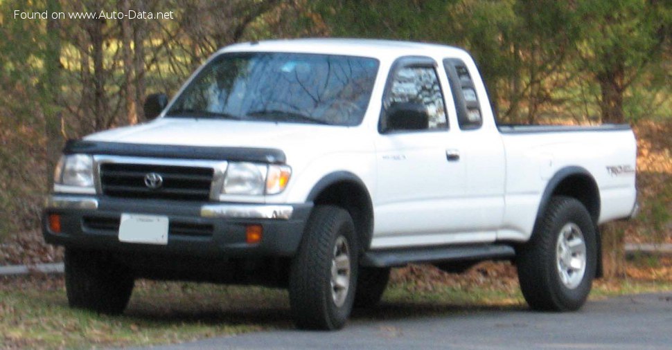 Full specifications and technical details 1995 Toyota Tacoma I xTracab 3.4 V6 (190 Hp)