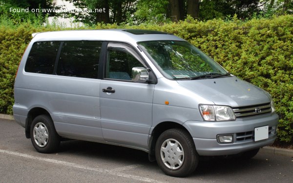 Full specifications and technical details 1996 Toyota Town Ace Noah 2.0 (130 Hp) 4WD