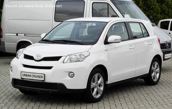 Spécifications complètes et détails techniques 2008 Toyota Urban Cruiser I 1.4 D-4D (90 Hp) 4x2