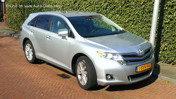 المواصفات والتفاصيل التقنية الكاملة 2012 Toyota Venza I (AV10, facelift 2012) 2.7i (181 Hp) AWD ECT-i