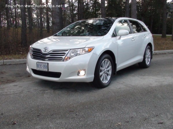 المواصفات والتفاصيل التقنية الكاملة 2008 Toyota Venza I (AV10) 3.5 (268 Hp)