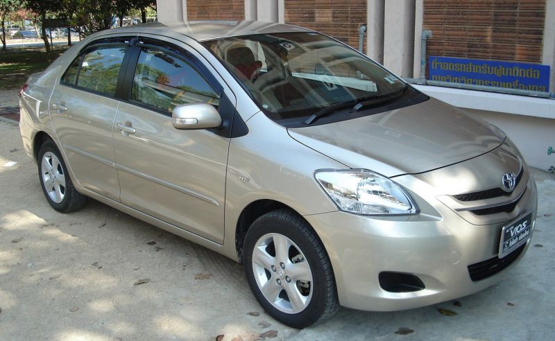 Full specifications and technical details 2007 Toyota Vios II 1.3 (87 Hp)