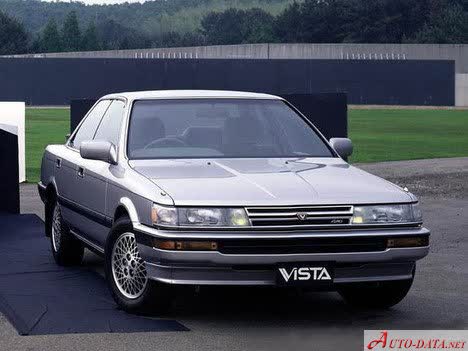 Full specifications and technical details 1986 Toyota Vista (V20) 1.8 (90 Hp) Automatic