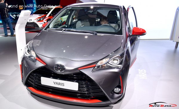 Full specifications and technical details 2017 Toyota Yaris III (facelift 2017) 1.5 Dual-VVT-iE (111 Hp) Multidrive S