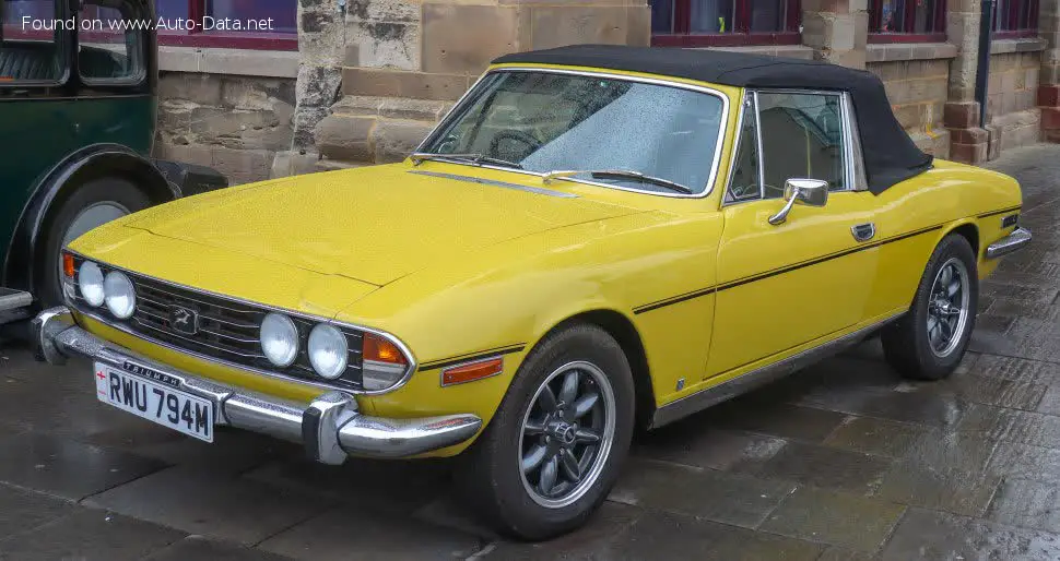 Full specifications and technical details 1970 Triumph Stag 3.0 (145 Hp)