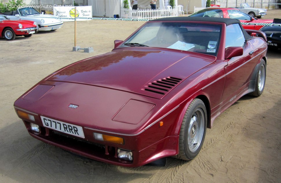 المواصفات والتفاصيل التقنية الكاملة 1988 TVR 400 3.9 (272 Hp)