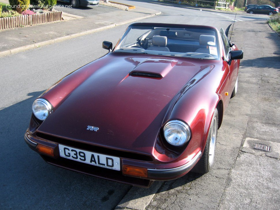 المواصفات والتفاصيل التقنية الكاملة 1988 TVR S 4.0 (240 Hp)