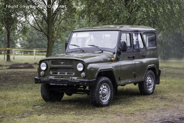 Vollständige Spezifikationen und technische Details 2003 UAZ Hunter (315195) 2.89 (84 Hp)