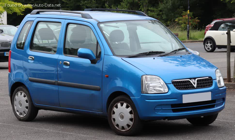 Full specifications and technical details 2000 Vauxhall Agila 1.0 12V (58 Hp)